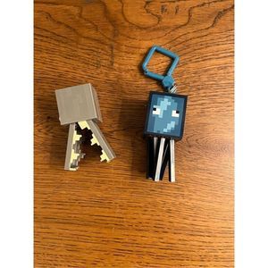 Minecraft hangers 2 squid figure 3”